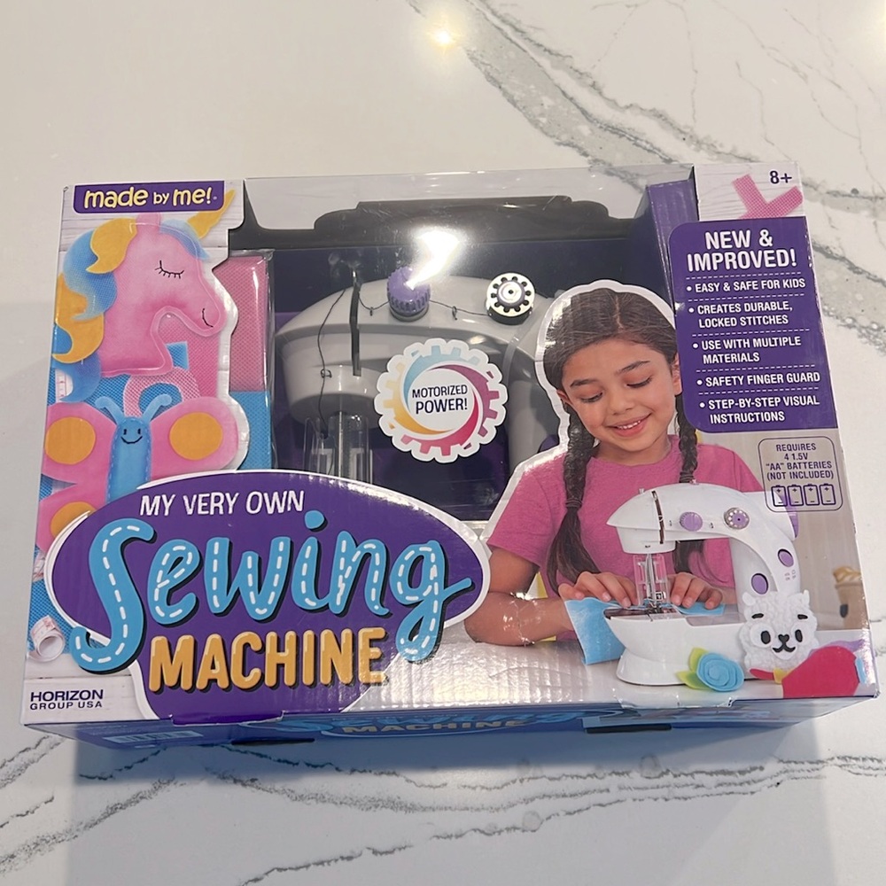 NEW Made by Me My Very Own Sewing Machine for ages 8+